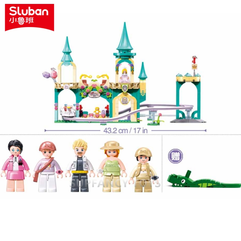 Sluban 448 Buah Set Blok Bangu - Kids Education Park ulasan dan harga