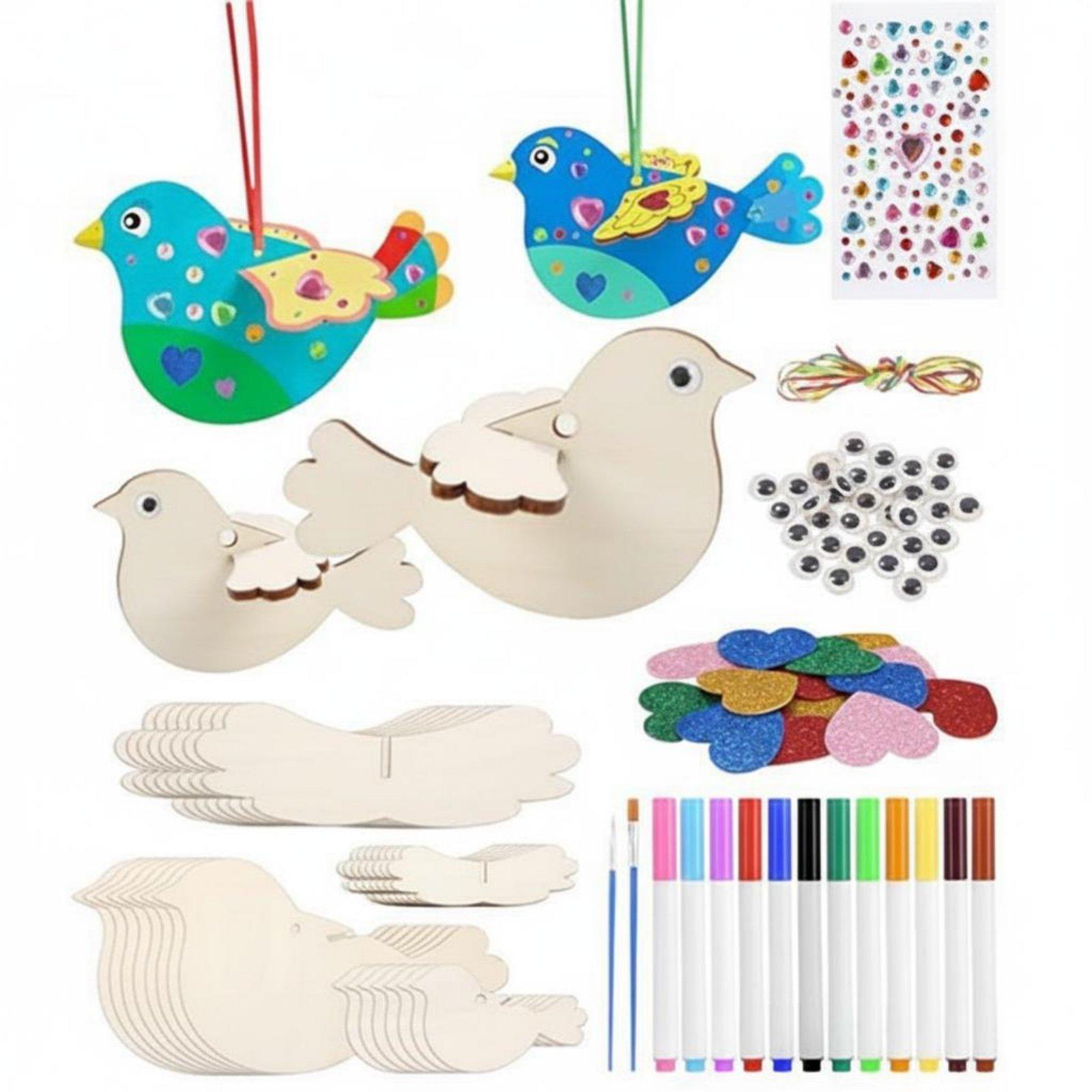 Kit Kerajinan Ornamen Burung K - Kids Education Kit ulasan dan harga