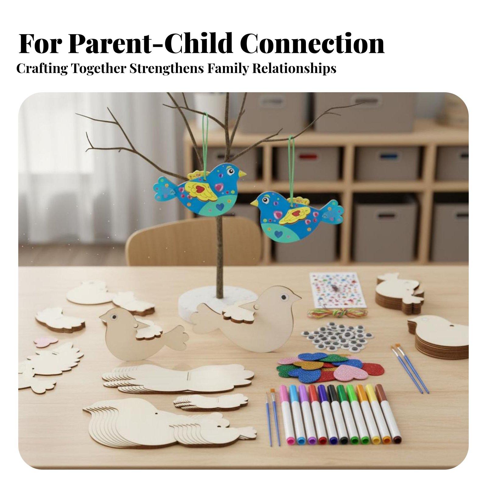 Kit Kerajinan Ornamen Burung K - Kids Education Kit ulasan dan harga