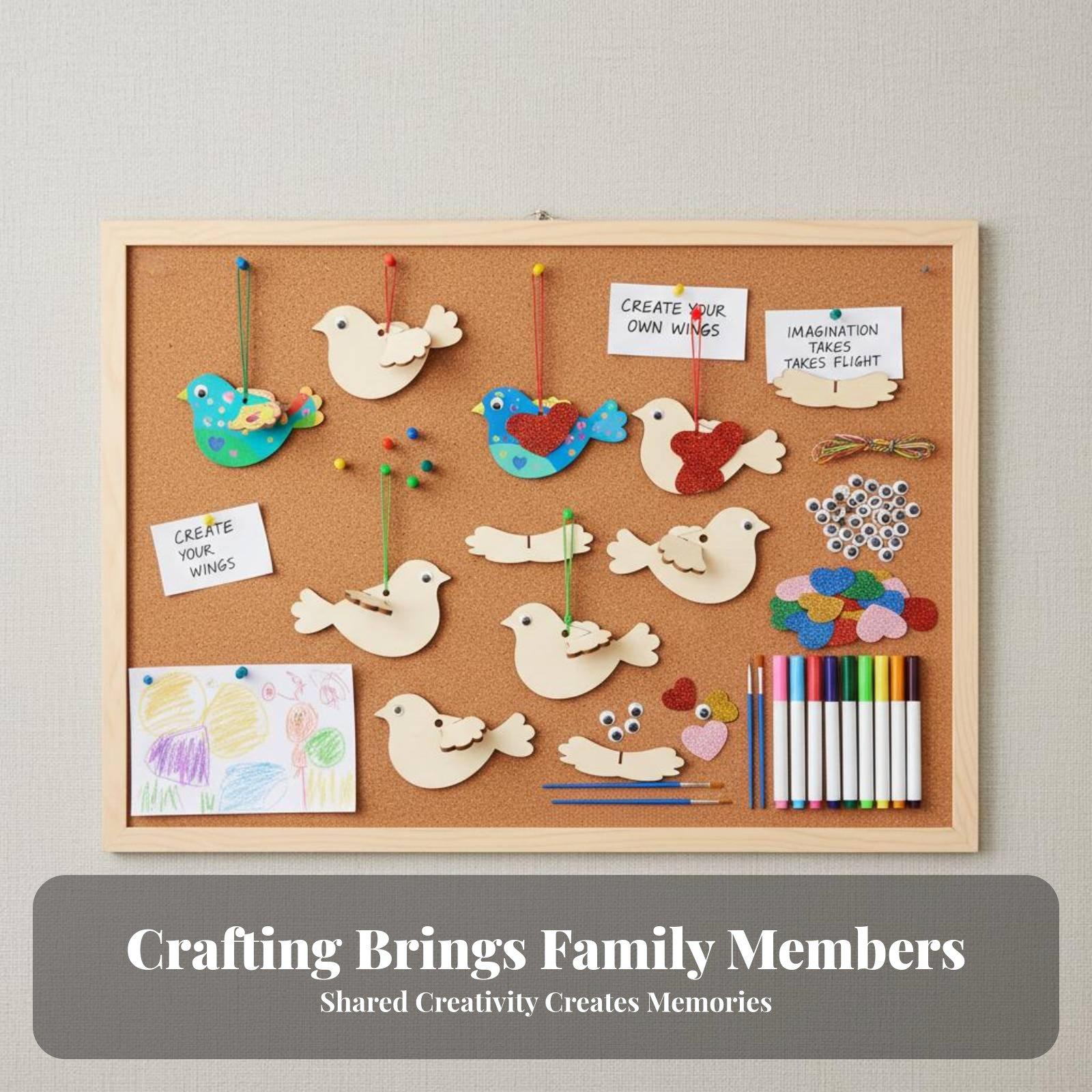 Kit Kerajinan Ornamen Burung K - Kids Education Kit ulasan dan harga