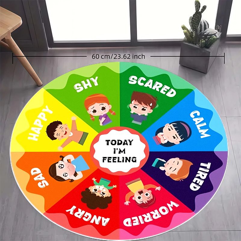 Karpet Bulat Flanel Edukatif B - Kids Education Charts ulasan dan harga