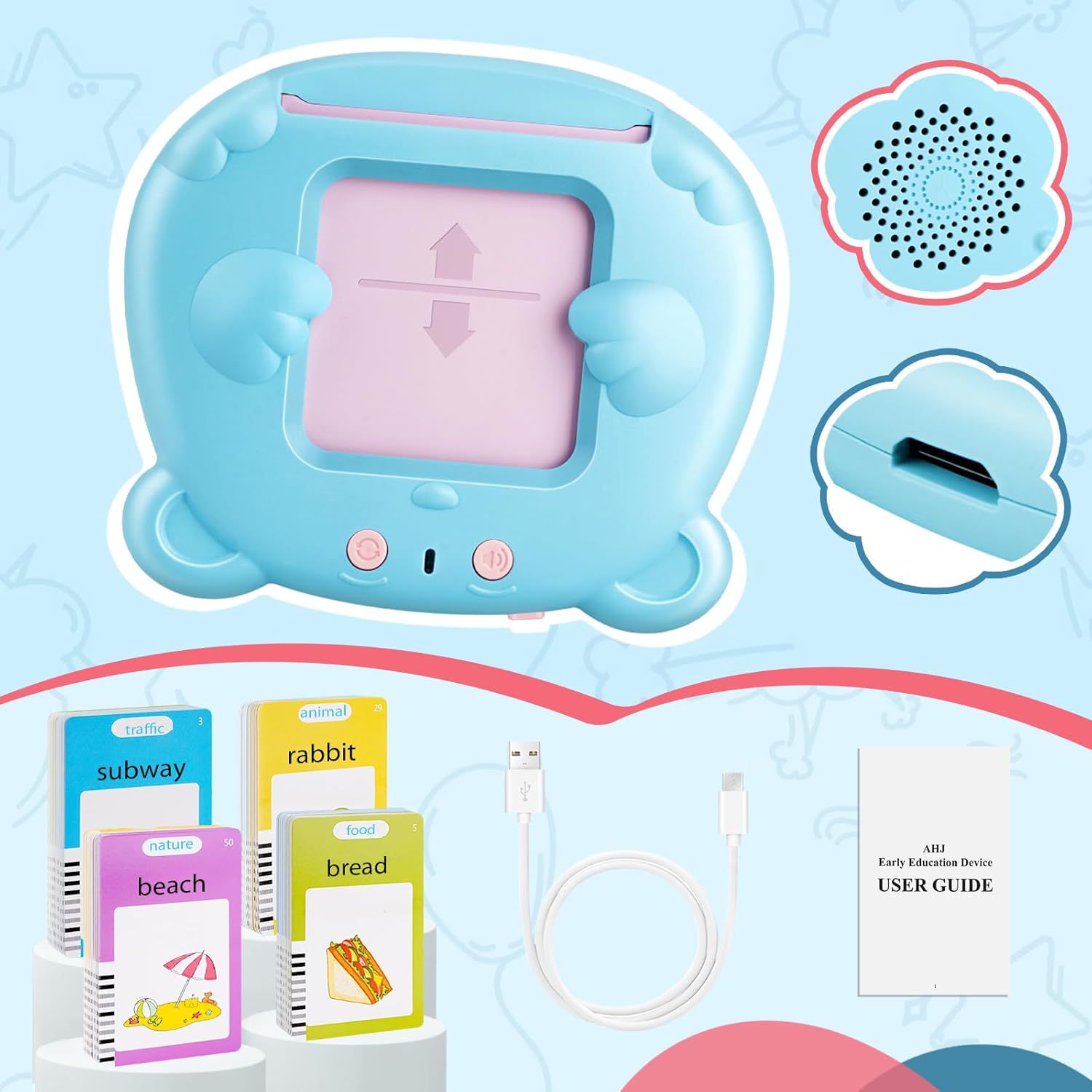 Pembaca Kartu Flash Berbicara  - Kids Educational Reader ulasan dan harga