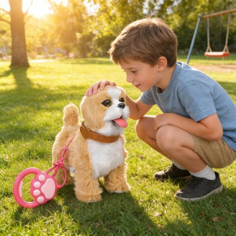 Mainan Boneka Golden Retriever - Kids Without Education ulasan dan harga