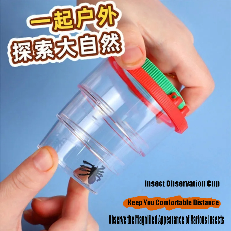 4X Dua Lensa Penampil Serangga - Science Kit Volcano ulasan dan harga