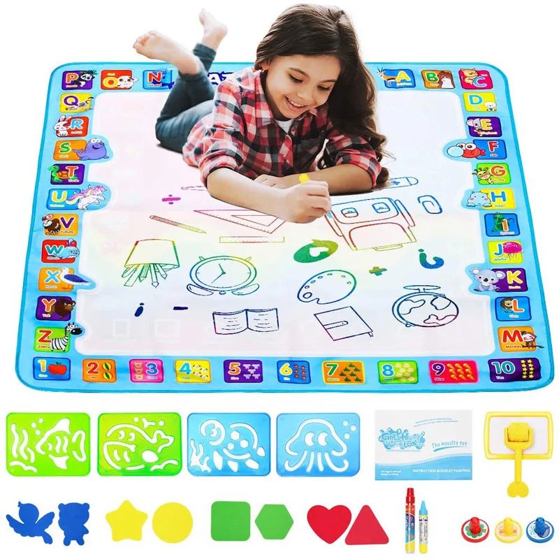 Coolplay Alas gambar air ajaib - Kids Education Rug ulasan dan harga