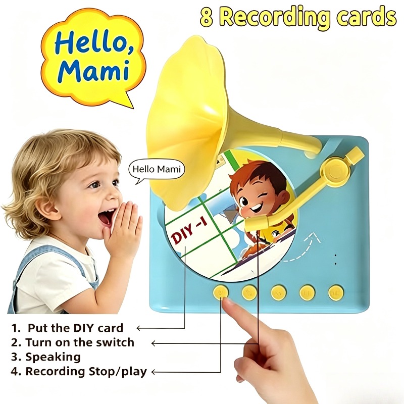 Pembaca Kartu Fonograf Edukati - Kids Educational Reader ulasan dan harga