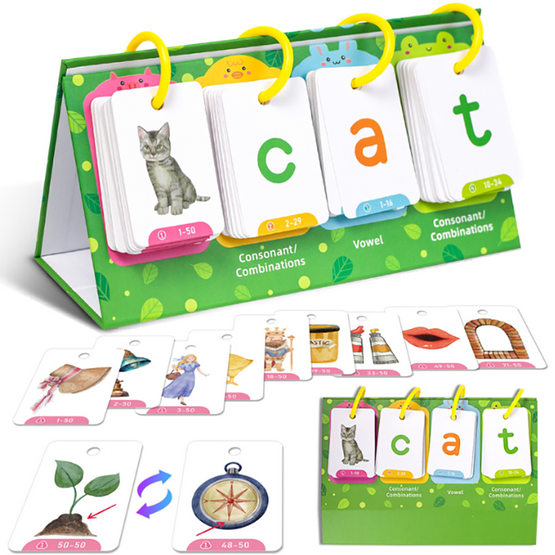 Kartu Flash Kata CVC untuk Ana - Kids Education Charts ulasan dan harga