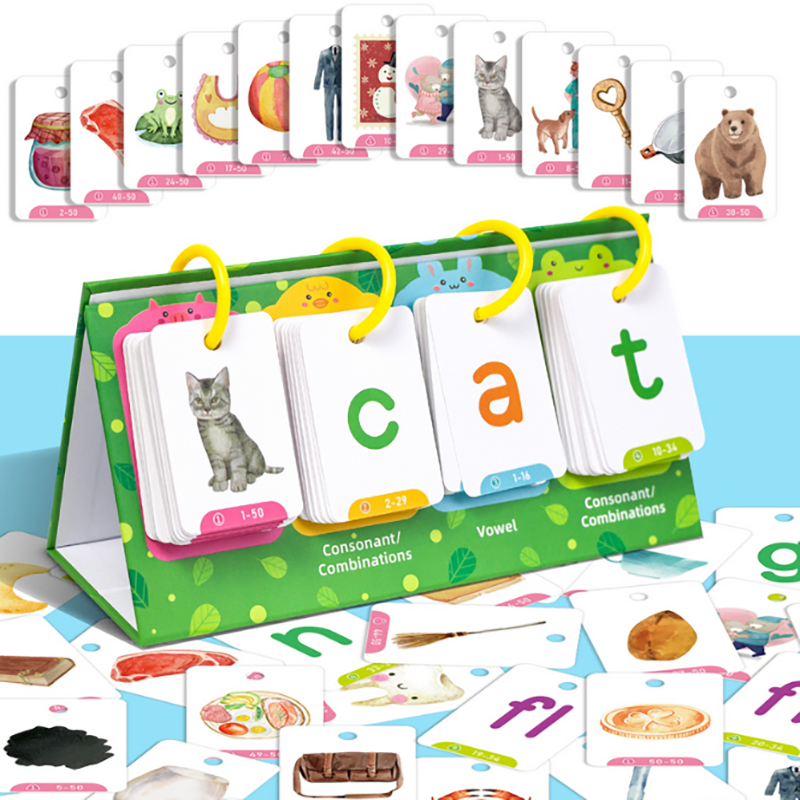 Kartu Flash Kata CVC untuk Ana - Kids Education Charts ulasan dan harga