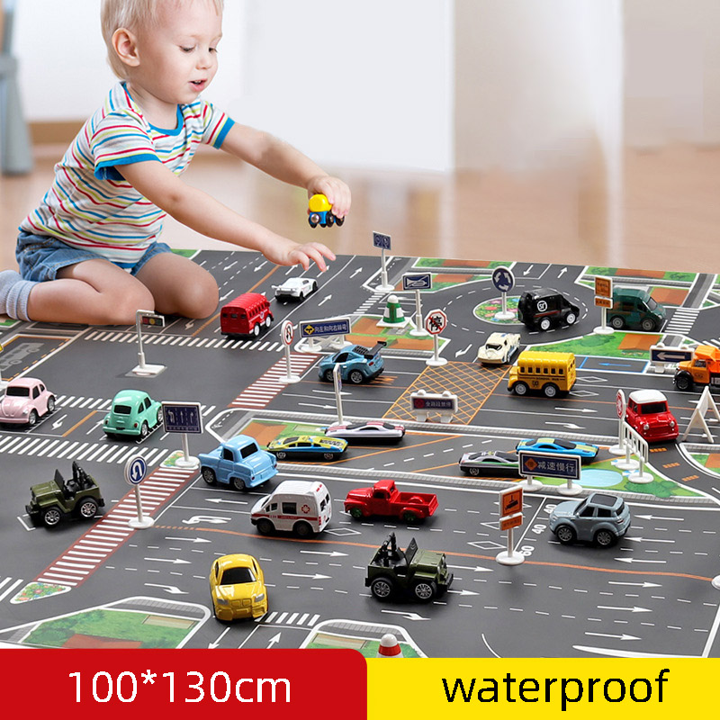 Baru Tahan Air Non-woven 130*1 - Kids Education Park ulasan dan harga