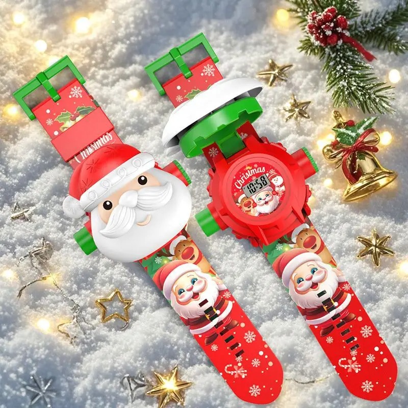 Jam Tangan Proyeksi Natal untu - Kids Educational Watch ulasan dan harga