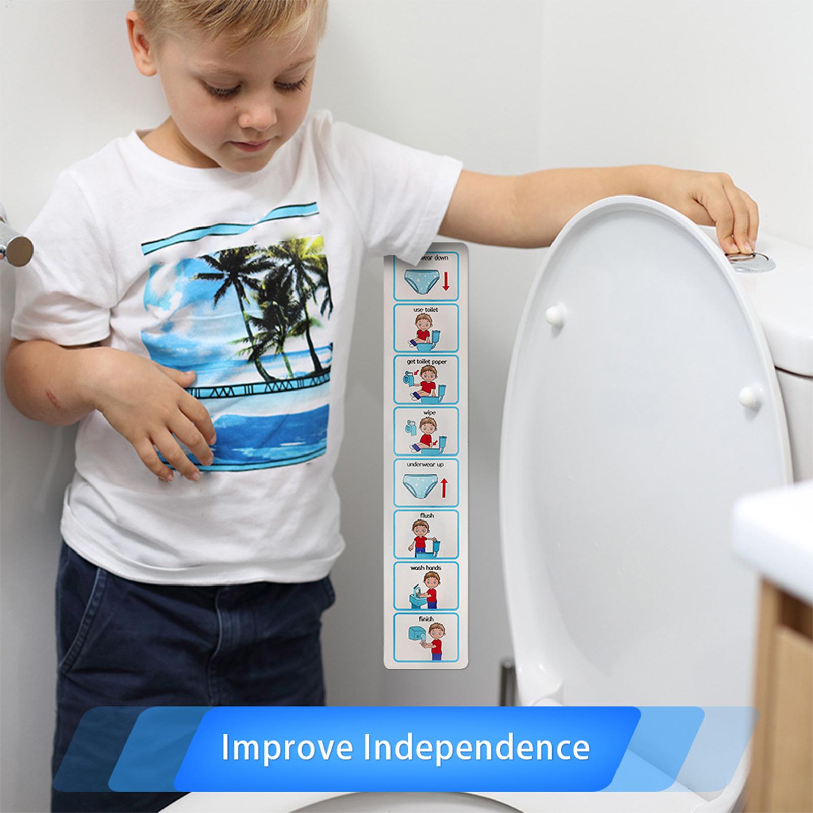 Jadwal Visual Latihan Toilet,  - Kids Education Charts ulasan dan harga