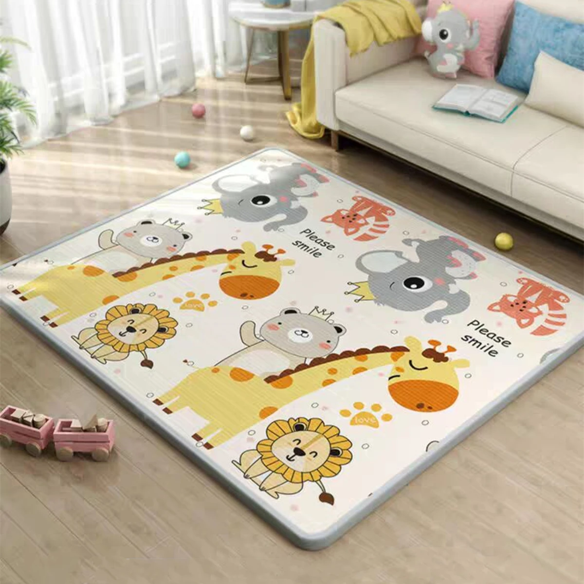 5 Ukuran Pilihan Alas Main Bay - Kids Education Rug ulasan dan harga