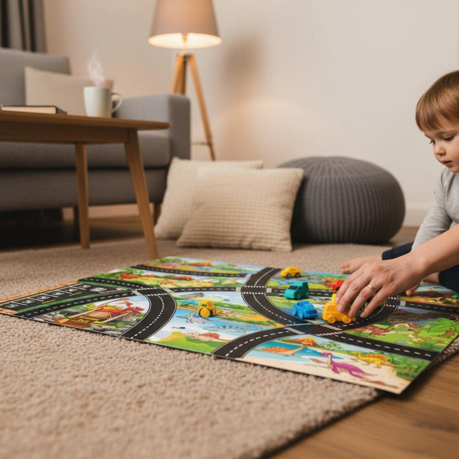 Karpet Aktivitas Rambu Lalu Li - Kids Education Rug ulasan dan harga